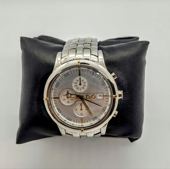 D&G Dolce and Gabbana Oxford DW0481 Multifunction Chronograph Watch - Picture 2 of 10